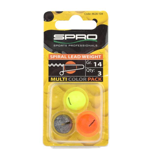 CIEŻARKI DO SPIRALI SPRO SOFTBAIT SPIRAL 7g