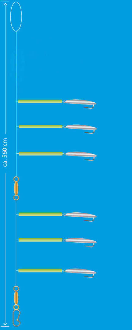 ZESTAW NA KARMAZYNA AQUANTIC ROTBARSCH RIG 2/0