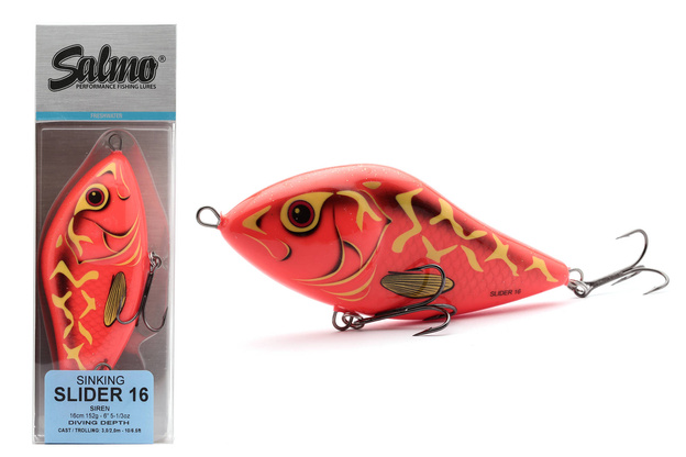 WOBLER SALMO SLIDER SINNKING 16cm - SIREN