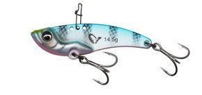 714 - SAVAGE GEAR CYKADA VIB BLADE - BLUE PINK STRIPES