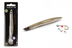 PRZYNĘTA WESTIN SANDY INLINE 12cm/24g - UV TRANSPARENT AMMO