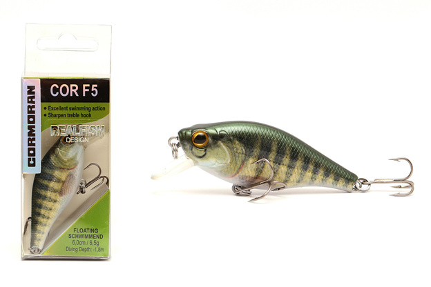 WOBLER CORMORAN COR F5 - PERCH 6,0cm