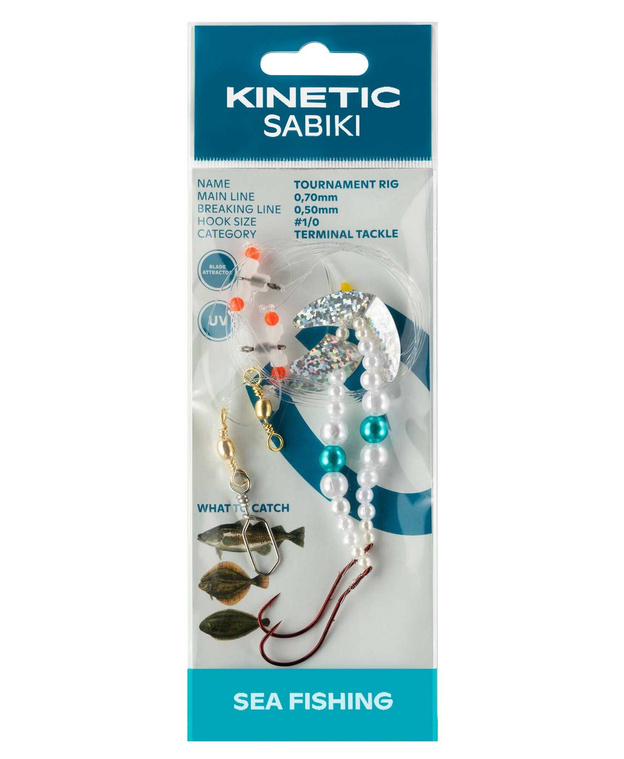 MORSKI PRZYPON SURFCASTINGOWY KINETIC SABIKI TOURNAMENT