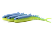 GUMA SAVAGE GEAR CANNIBAL MINNOW V-TAIL - BLUE CHARTREUSE