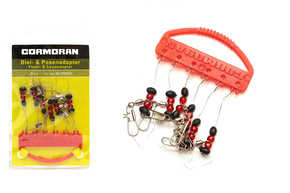 ADAPTERY Z KRĘTLIKIEM CORMORAN - 6szt