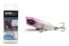 64072 - SAVAGE GEAR 3D MINNOW POPPER 4,3cm-PINK HEAD