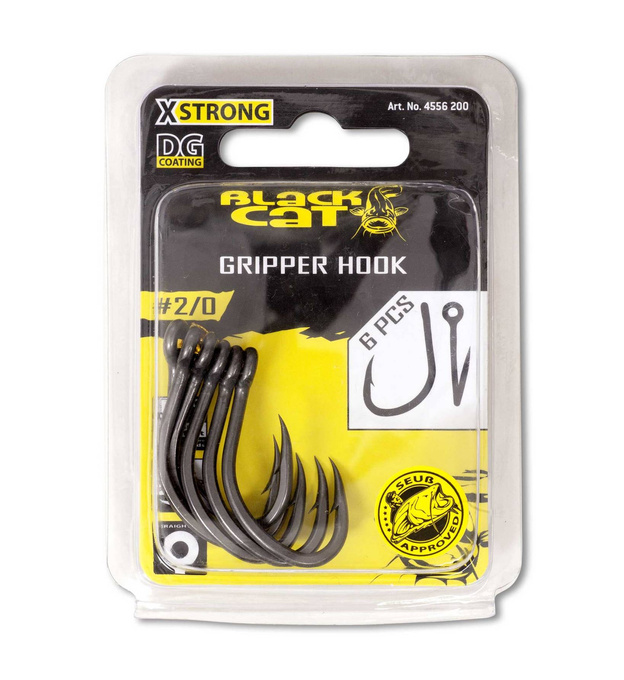 HACZYKI BLACK CAT GRIPPER DG 1/0 - 6szt