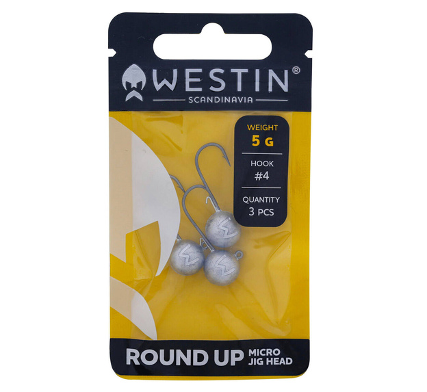 GŁÓWKI JIGOWE WESTIN ROUND UP MICRO JIG 4/2,5g