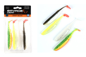 1609140 - SAVAGE GEAR GUMY CRAFT BLEAK CLAM DARK WATER MIX 7cm