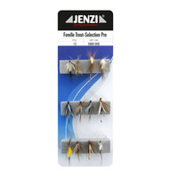 ZESTAW SZTUCZNYCH MUCH JENZI TROUT SELECTION PRO 12szt