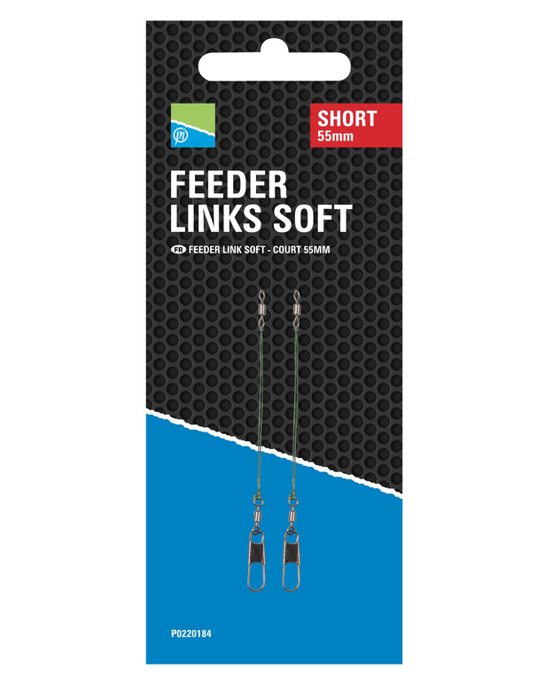 ŁĄCZNIK DO KOSZYCZKA PRESTON FEEDER LINKS SOFT SHORT 55mm
