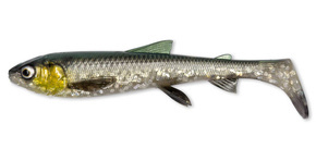 GUMA SAVAGE GEAR 3D WHITEFISH SHAD 23,0cm - GREEN SILVER