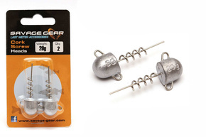 GŁÓWKI JIGOWA ZE SPIRALĄ SAVAGE GEAR 30g/2szt