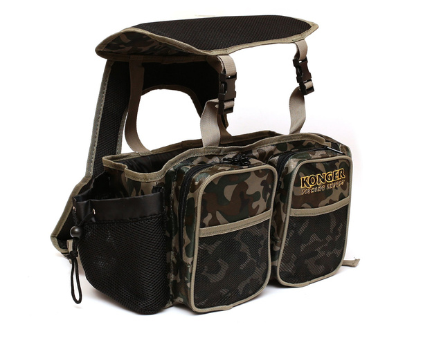 850900005 - KONGER PLECAK DO SIEDZISKA WĘDKARSKIEGO