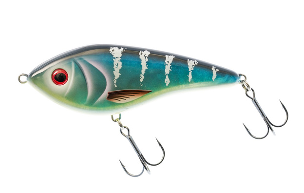 JERK WESTIN THERMOCHROMIC SWIM GLIDEBAIT F 10cm/31g - TC BLUE/BLACK