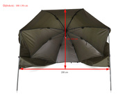 OCHRONNE STANOWISKO KARPIOWE YORK BROLLY 250