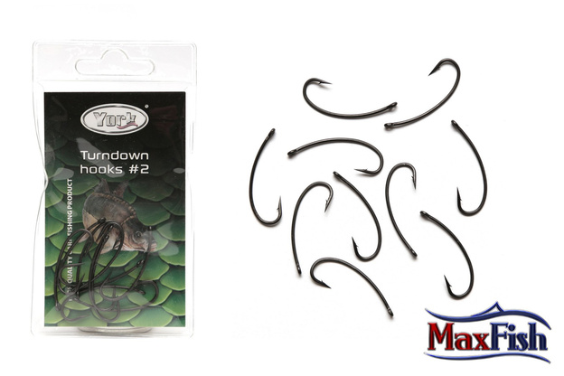 12489 - YORK HACZYKI KARPIOWE TURNDOWN 2/10szt