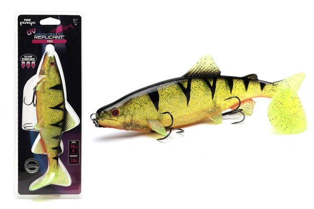 NRE - FOX RAGE GUMA SHALLOW TROUT REPLICANT - PERCH UV