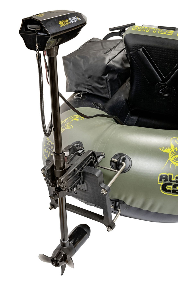 PŁYWADEŁKO BLACK CAT BATTLE BOAT Z SILNIKIEM