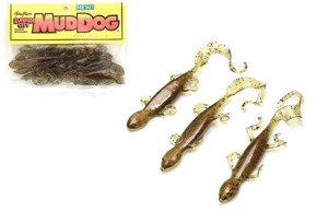 LCMD49 - LUNKER CITY GUMA MUD DOG RUSTY MELON