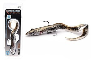 GUMA SAVAGE GEAR 4D REAL EEL 20cm - OLIVE PEARL PHP