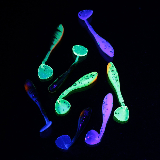 ZESTAW GUM FOX RAGE MICRO FRY UV MIXED 8szt