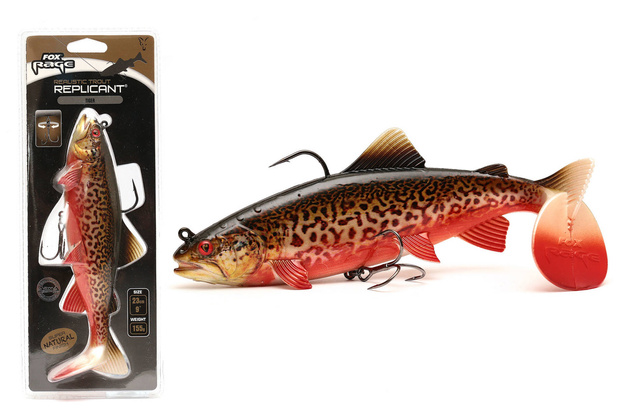 GUMA FOX RAGE REALISTIC TROUT REPLICANT - SN TIGER TROUT