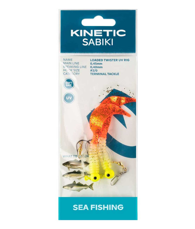 PRZYWIESZKA MORSKA KINETIC SABIKI TWISTER UV