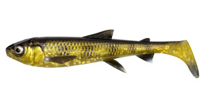 GUMA SAVAGE GEAR 3D WHITEFISH SHAD 27,0cm - BLACK GOLD GLITTER