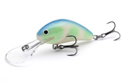 UNIKATOWY WOBLER SALMO HORNET FLOATING 5,0cm - UV BLUE MUFFIN