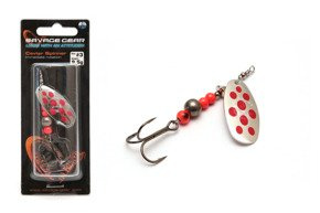 OBROTÓWKA SAVAGE GEAR CAVIAR - FLUO ORANGE/SILVER