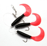 PRZYWIESZKA DORSZOWA YORK TWISTER BLACK/RED