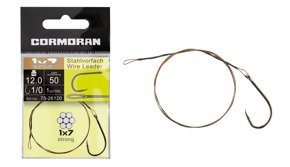 PRZYPON STALOWY Z HACZYKIEM CORMORAN 2/0-15kg