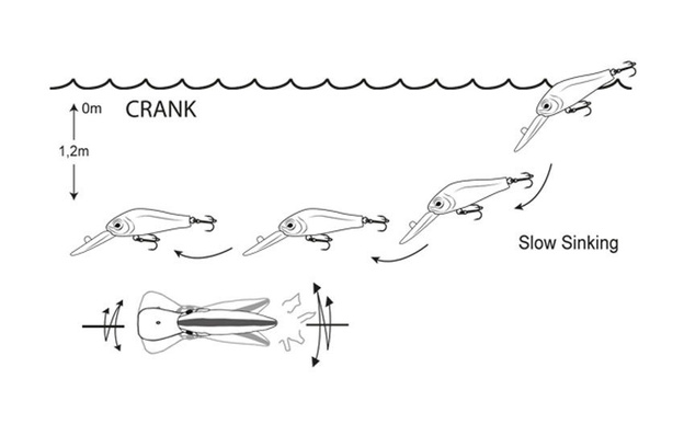 WOBLER CORMORAN COR F2 - CARP 3,5cm