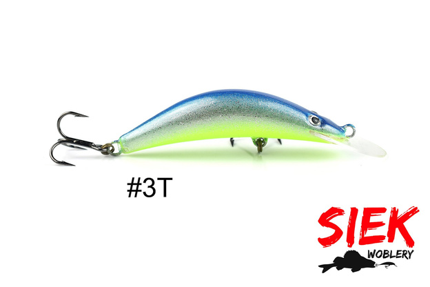 WOBLER SIEK BANAN 7cm - 3T