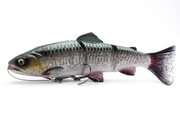 GUMA SAVAGE GEAR 4D LINE THRU TROUT SS - GREEN SILVER