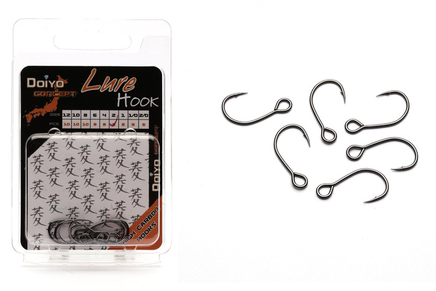 HACZYKI Z OCZKIEM DO WOBLERÓW DOIYO 1/6szt