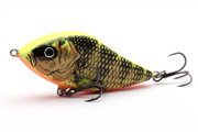 UNIKATOWY WOBLER SALMO SLIDER FLOATING 5cm - GOLD FLUO PERCH