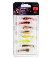 NMC063 - FOX RAGE ZESTAW GUM MICRO SPIKEY UV MIXED PACK