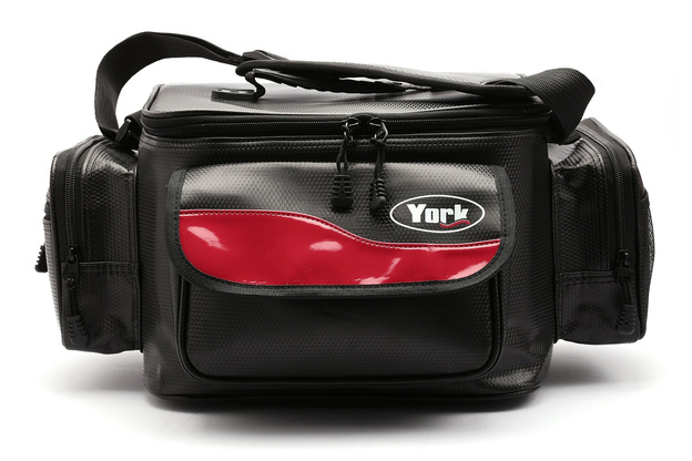 TORBA YORK BLACK RED - ŚREDNIA
