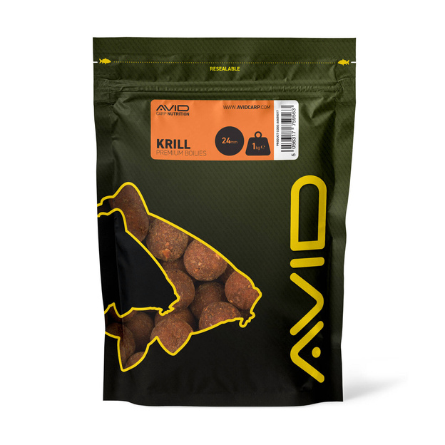 KULKI ZANĘTOWE AVID PREMIUM KRILL 24mm/1kg