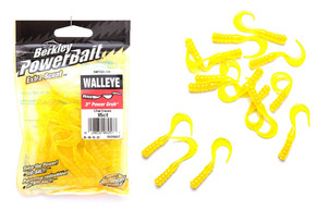 1005937 - BERKLEY TWISTER POWER GRUB WALLEYE 6,5cm/15szt
