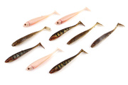 ZESTAW GUM DAIWA PROREX DUCKFIN SHAD - NATURE MIX 6cm
