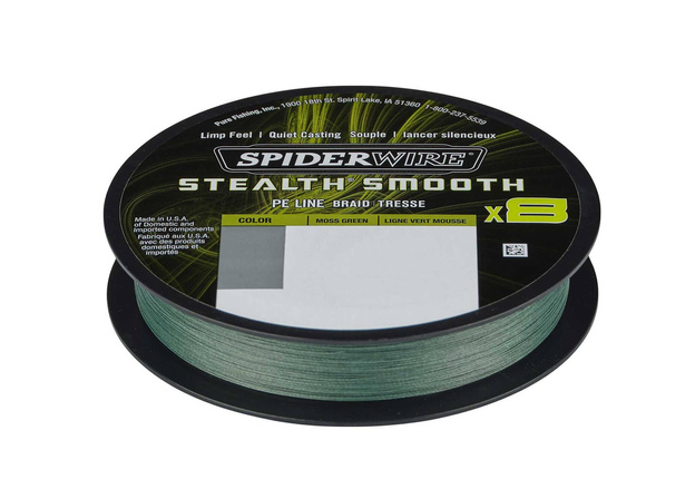 PLECIONKA SPIDERWIRE 8 BRAID / FLUOROCARBON 0,15+FC 0,40mm