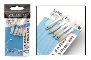 PRZYWIESZKA MAKRELOWA ZEBCO SOFTFISH RIG 2/0