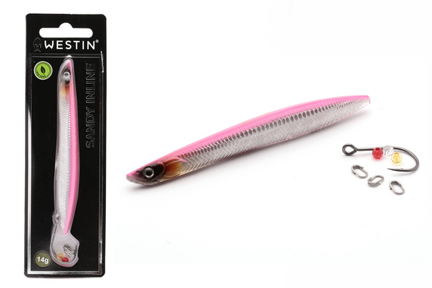 PRZYNĘTA WESTIN SANDY INLINE 10,5cm/18g - PINK AYU