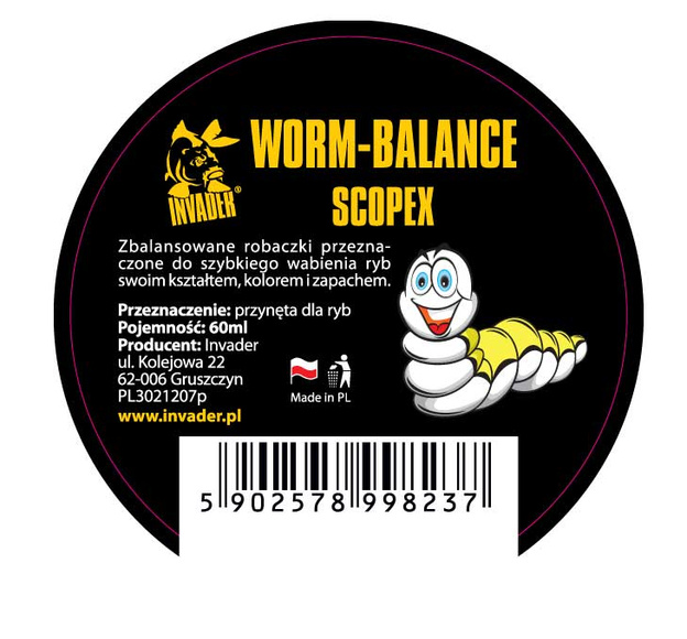 KULKI WORM BALANCE INVADER - SCOPEX 60ml