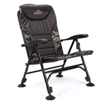 FOTEL WĘDKARSKI Z REGULACJĄ OPARCIA SAKANA CAMO 2