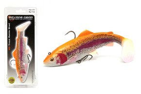 574 - SAVAGE GEAR GUMA 4D RATTLE TROUT - GOLDEN ALBINO