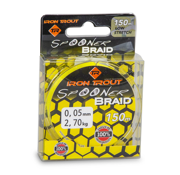 PLECIONKA IRON TROUT SPOONER PE 0,06mm/150m